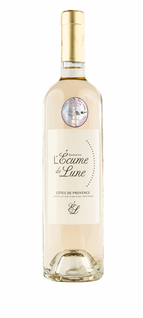 Bouteille de vin blanc de Provence AOP