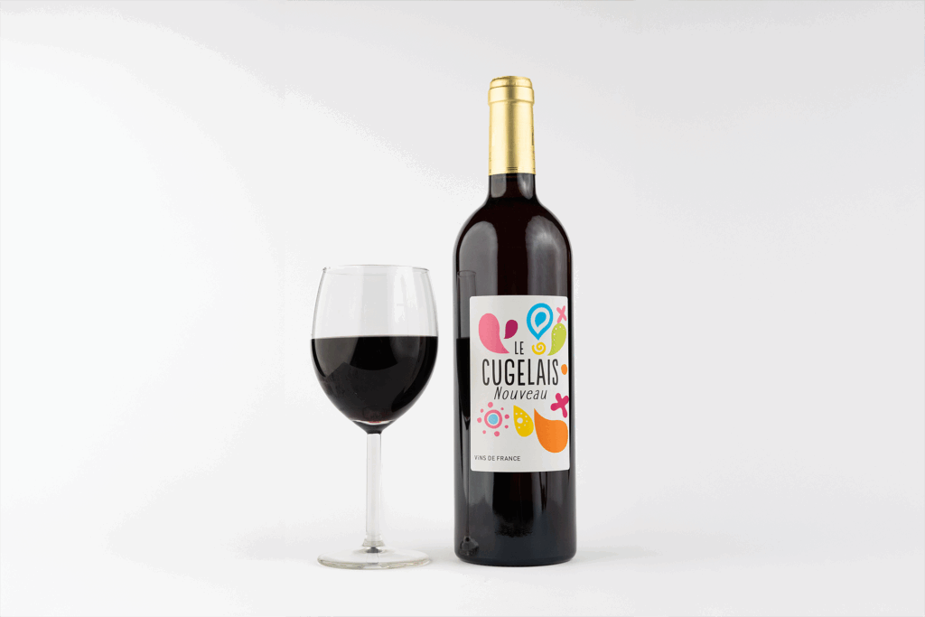 Bouteille de vin rouge de table - Le Cugelais